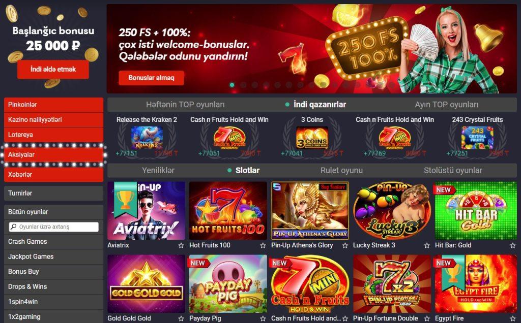 Pin Up Casino 306 Azerbaycan